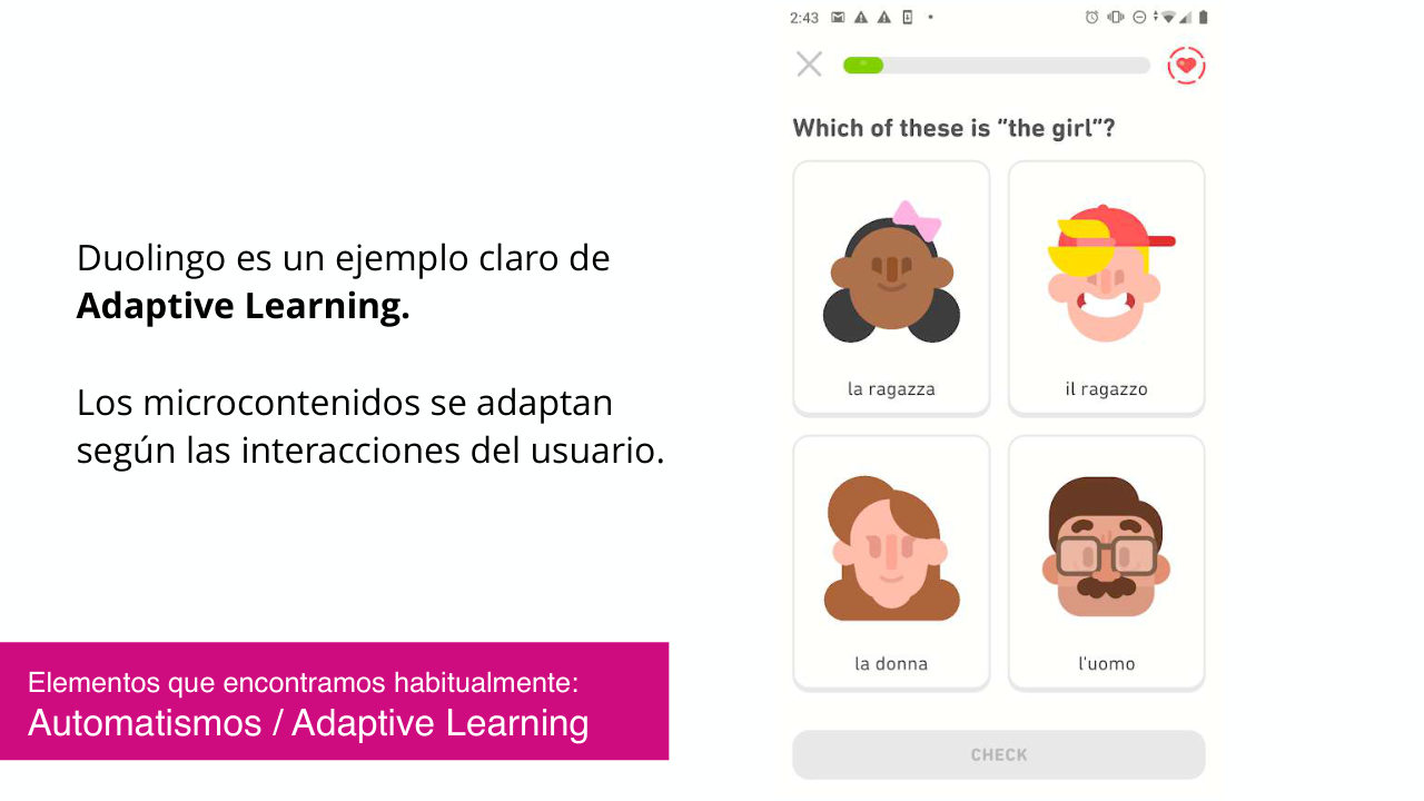 Presentación: conceptos clave del microlearning — 14 / 22