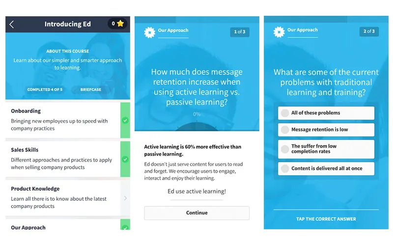 Microlearning - Edapp