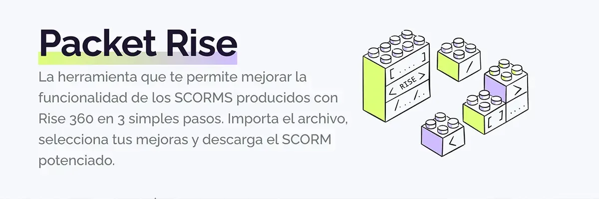 Packet Rise: aumenta las opciones de Articulate RISE 360