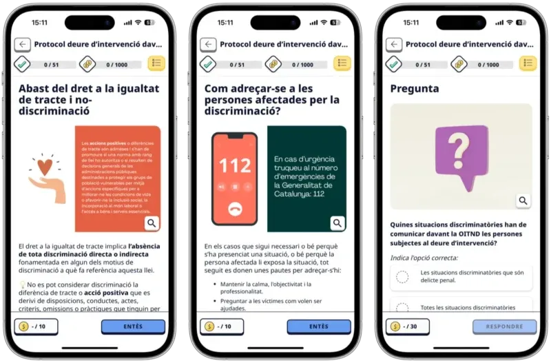 Protocol deure d'intervenció en casos de discriminació de persones LGBTI+