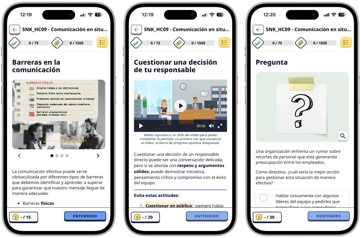 Comunicación en situaciones complejas